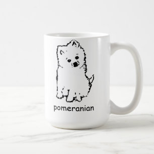taza de café pomeranian