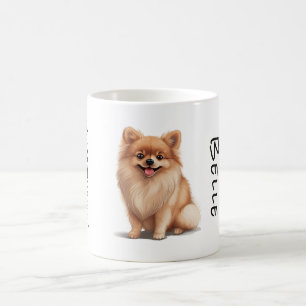Taza De Café Pomeranian Mug