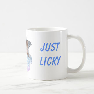 Taza De Café Pomeranian: No cáustico, apenas Licky