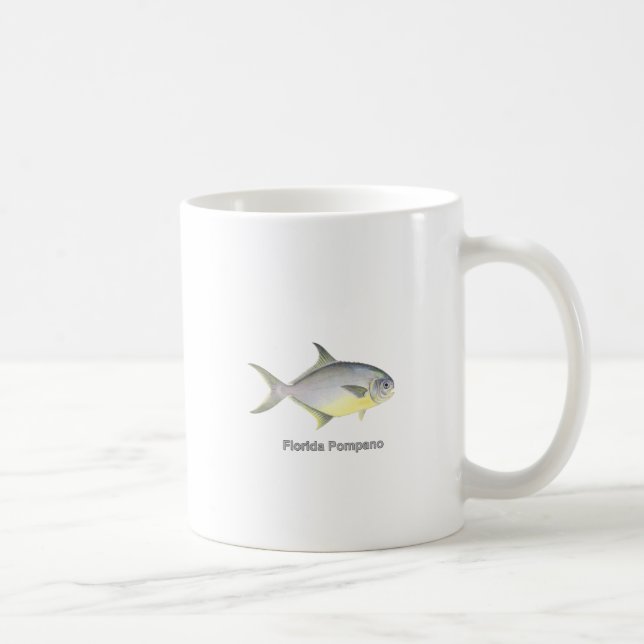 Taza De Café Pompano de la Florida (titulado) (Derecha)