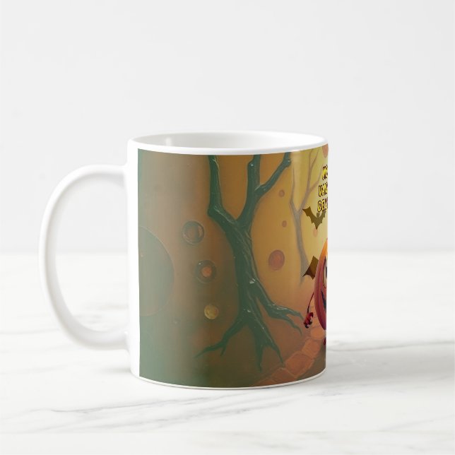 Taza De Café Pompomkin la citrouille (Izquierda)