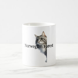 Taza De Café Pon tus manos en la alegría festiva con el gato fe