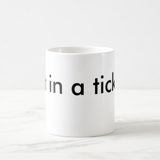 Taza De Café ¡Pon un boleto! (Centro)