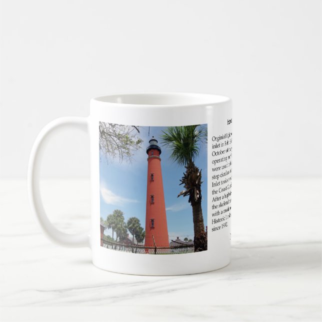 Taza De Café Ponce De Leon Lighthouse mug (Izquierda)