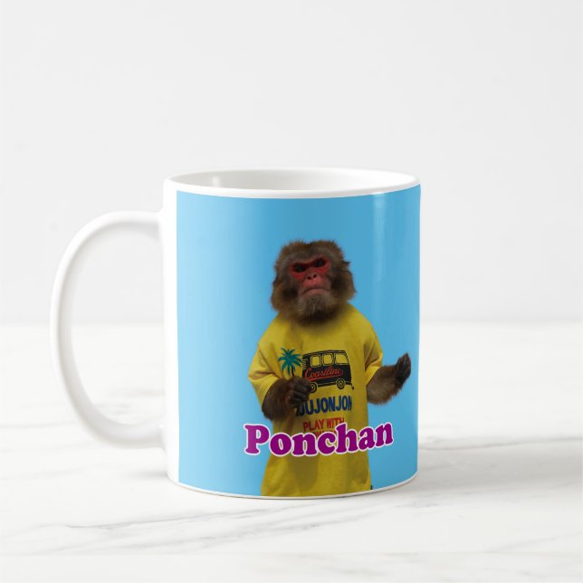Taza De Café Ponchan Mug ぽんちゃんマグカップ (Izquierda)