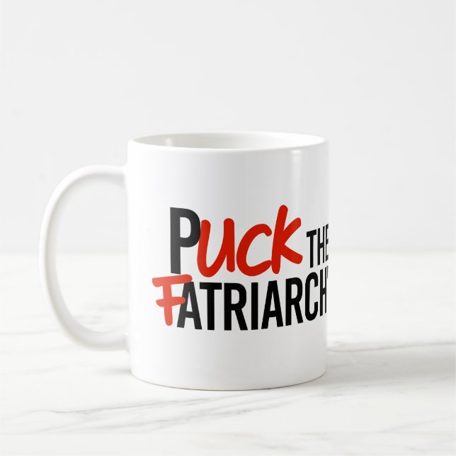 Taza De Café Poner fin a la patriarcado (Izquierda)