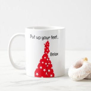 Taza De Café Ponga los pies arriba Relax Mug