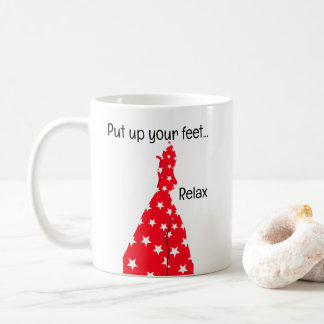 Taza De Café Ponga los pies arriba Relax Mug