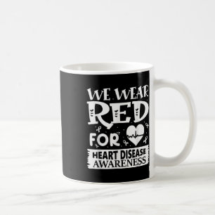 Taza De Café Pónganse rojos - Conciencia Por El Mes De La Salud