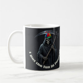 Taza De Café Pongo la Diversión en el Funeral