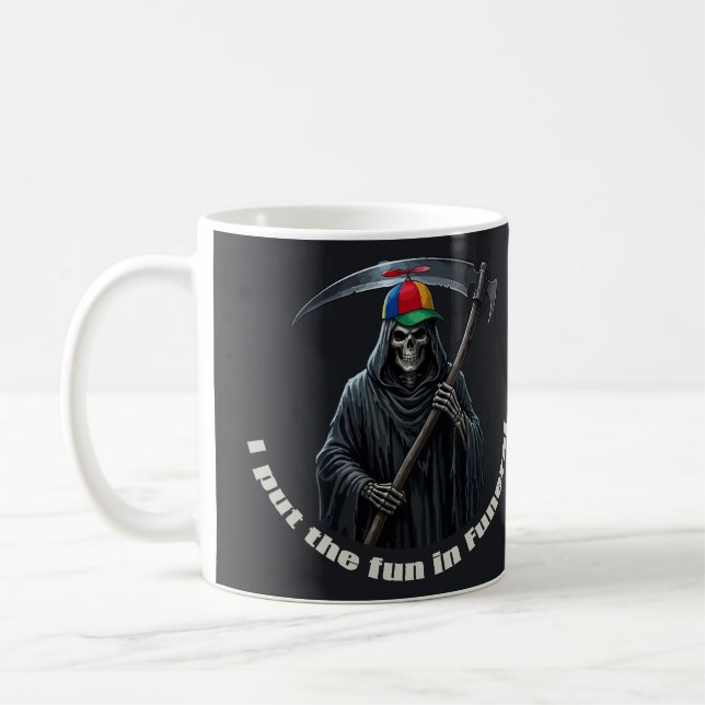 Taza De Café Pongo la Diversión en el Funeral (Izquierda)