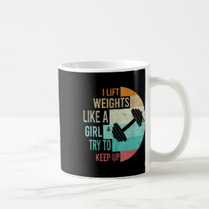 Taza De Café Pongo Pesos Como Un Gimnasio Chica Que Las Mujeres
