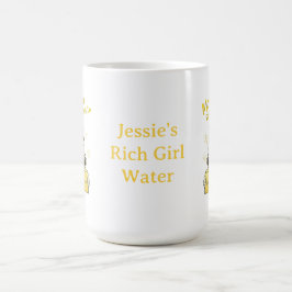 Taza De Café Poni de Manifestación de Riqueza con Nombre Person