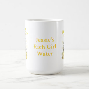 Taza De Café Poni de Manifestación de Riqueza con Nombre Person