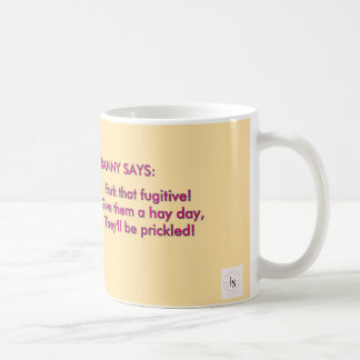 Taza De Café ¡Ponle Una Horquilla! Serie Fuchsia