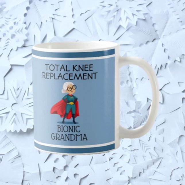 Taza De Café ¡Ponte bien, abuela! Muñeca biónica de reemplazo d (Subido por el creador)