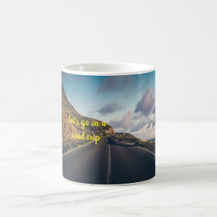Taza De Café ¡Ponte en marcha y haz un viaje de carretera