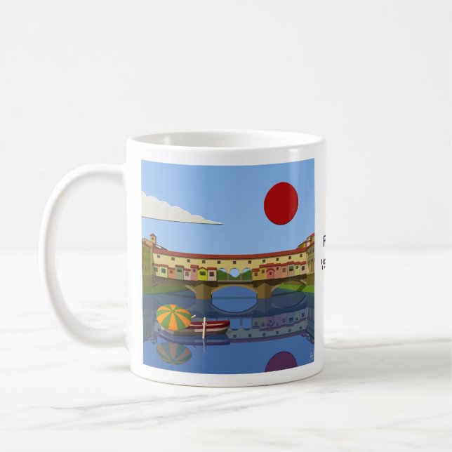 Taza De Café Ponte Vecchio (Izquierda)