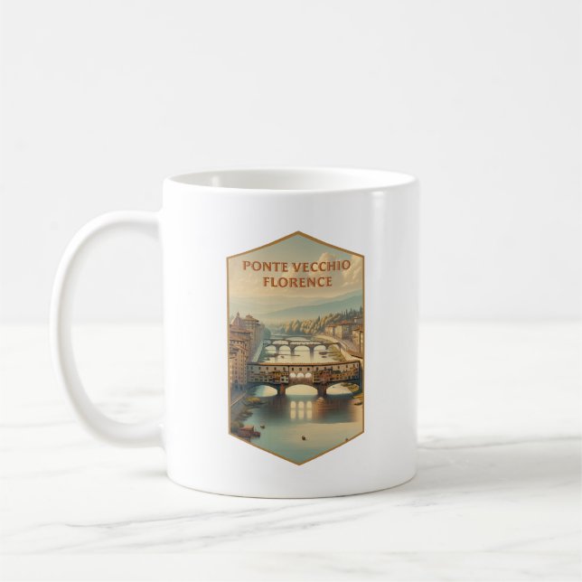 Taza De Café Ponte Vecchio Florence (Izquierda)