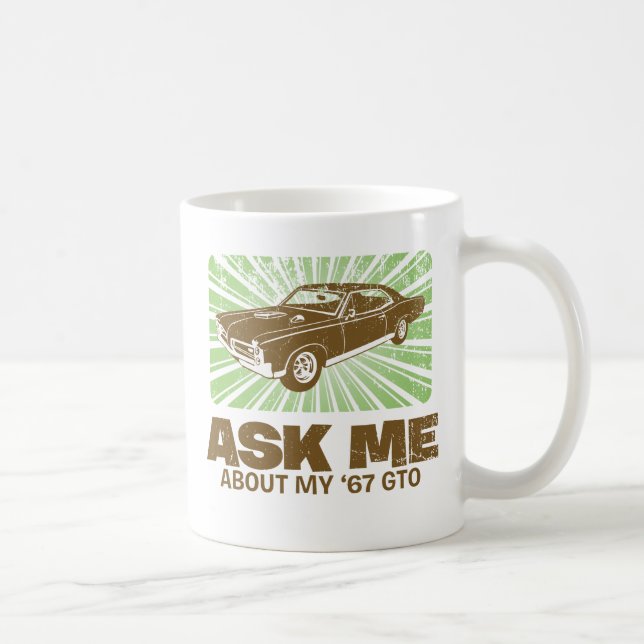 Taza De Café Pontiac 1967 GTO (Derecha)