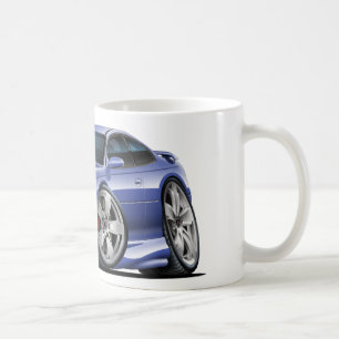 Taza De Café Pontiac 2004-06 coche azul/gris de GTO