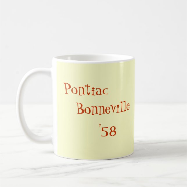 Taza De Café Pontiac Bonneville '58 (Izquierda)
