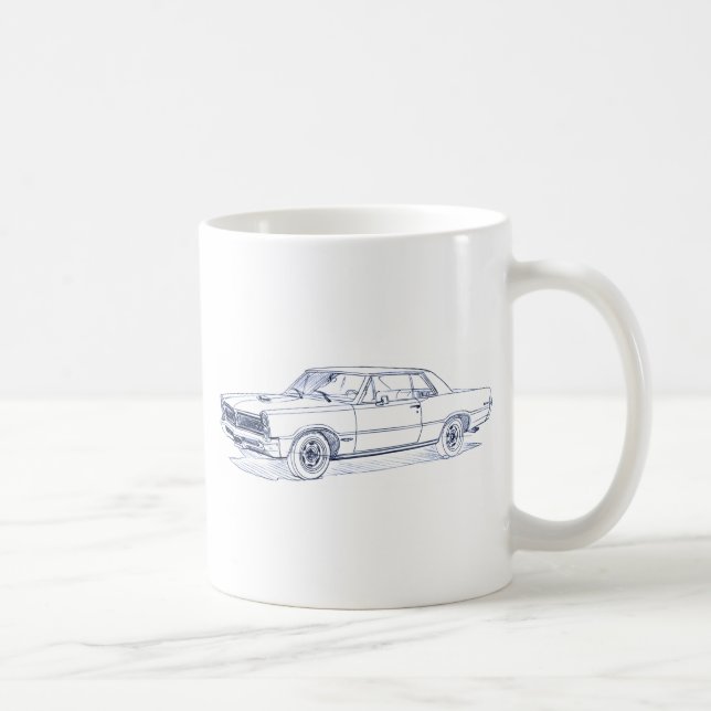 Taza De Café Pontiac GTO 1965 (Derecha)