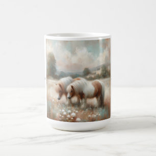 Taza De Café "Pony de Shetland" (No 4 de un set) Café