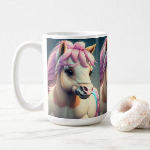 Taza De Café Pony Espíritu 3D 1