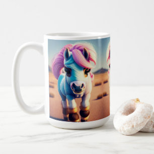 Taza De Café Pony Espíritu 3D 4