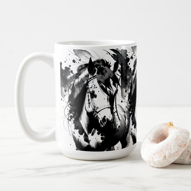 Taza De Café Pony espiritual 7 (Con donut)