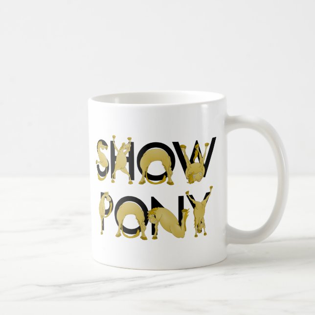 Taza De Café PONY SHOW muy flexible (Derecha)