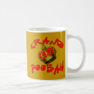 Taza De Café Poobah magnífico con los productos de la corona