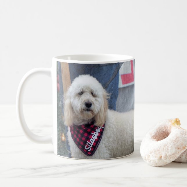Taza De Café Poodle (Con donut)