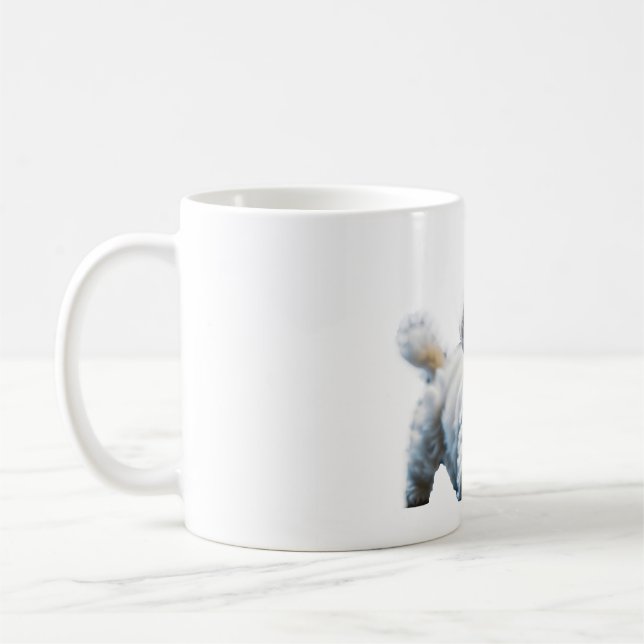 Taza De Café Poodle Puppy (Izquierda)