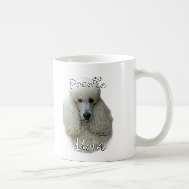 Taza De Café Poodle (qué) Mamá 2 (Derecha)