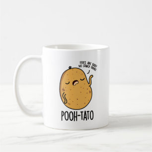 Taza De Café Pooh-tato Funny Potato Pun