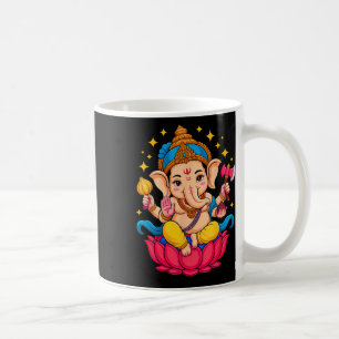 Taza De Café Pooja hindú Ganesha Elefante Dios India Meditación