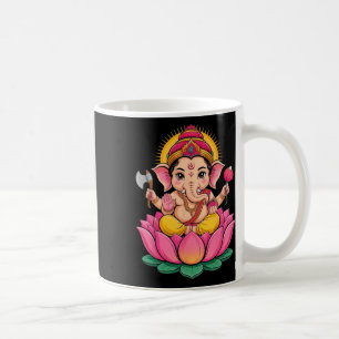 Taza De Café Pooja hindú Ganesha Elefante Dios India Meditación