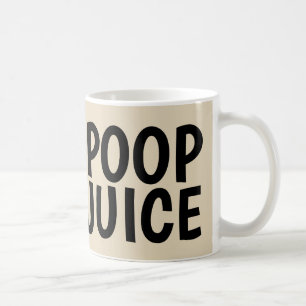 Taza De Café POOP JUICE Funny Coffee mugs