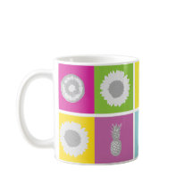 Pop Art Botánico & Fruit Design Mug