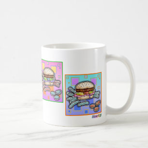 Taza De Café Pop Art HAMBURGER MUG