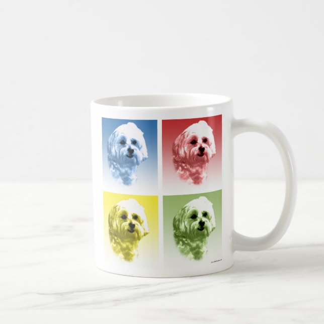 Taza De Café Pop maltés (Derecha)