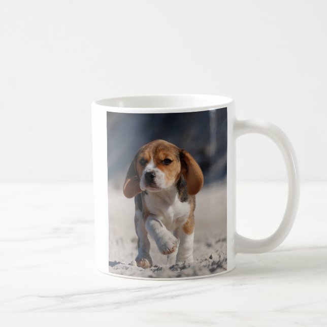 Taza De Café Popa beagle (Derecha)