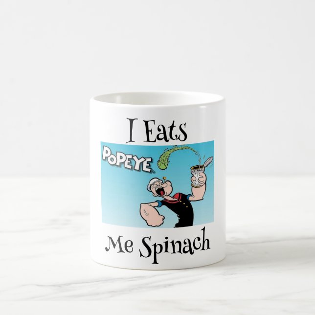 Taza De Café Popeye Coffee Mug (Centro)