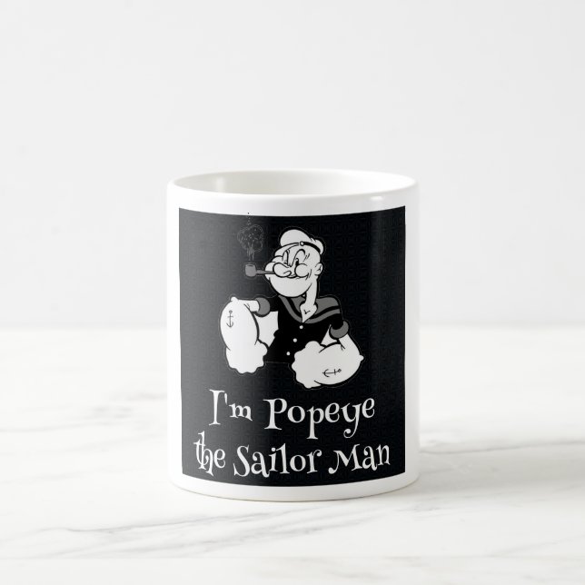 Taza De Café Popeye Coffee Mug (Centro)