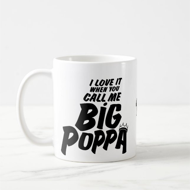 Taza De Café Poppa grande (Izquierda)
