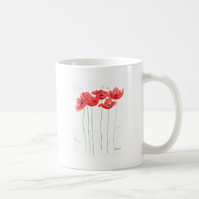 Taza De Café Poppies (Derecha)