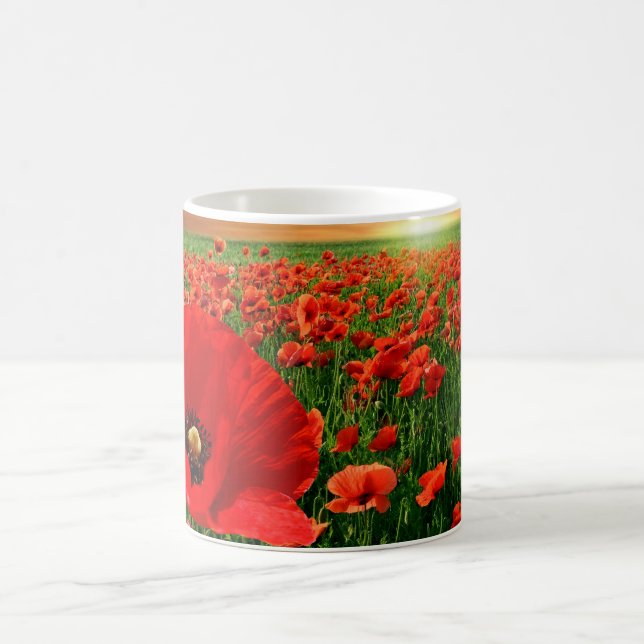 Taza De Café Poppies mug (Centro)