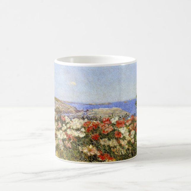 Taza De Café Poppies salvajes en las islas de los atolones (Centro)